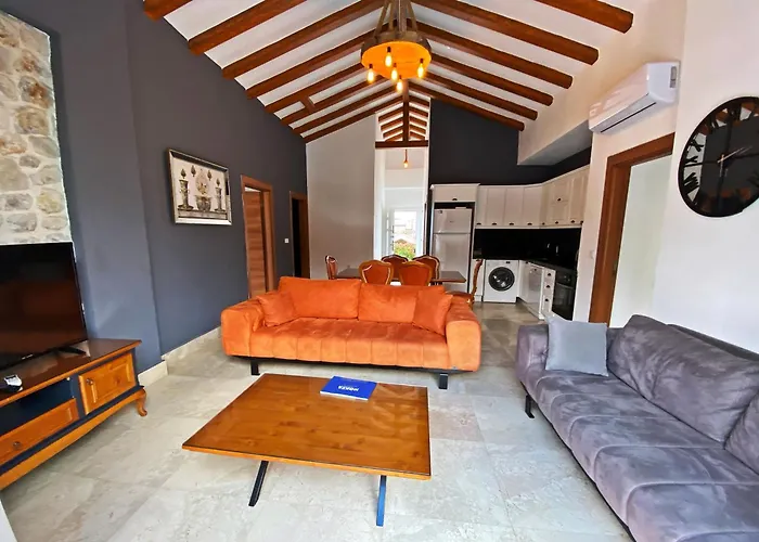 Vilă Patara Fiesta 3+1 Villa, Oezel Havuzlu, *